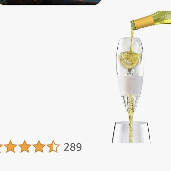 NEW!! Vinturi Wine Aerator, Stand And Pouch & Two "Off The Market" Glasses - Picture 13 of 13